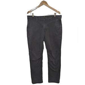 Carhartt Men's Dark Gray Straight Fit Pants Size 38